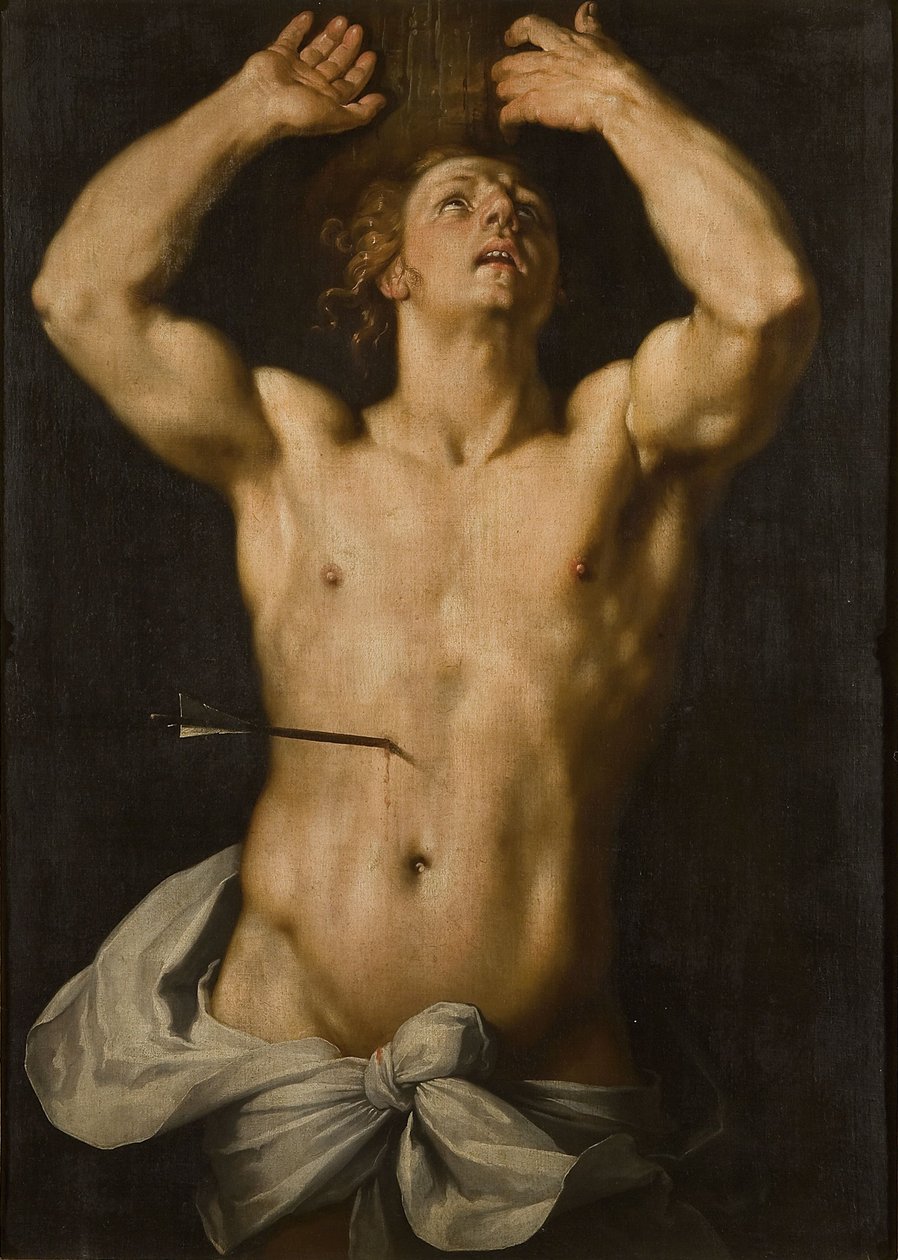 Święty Sebastian autorstwa Cornelis van Haarlem