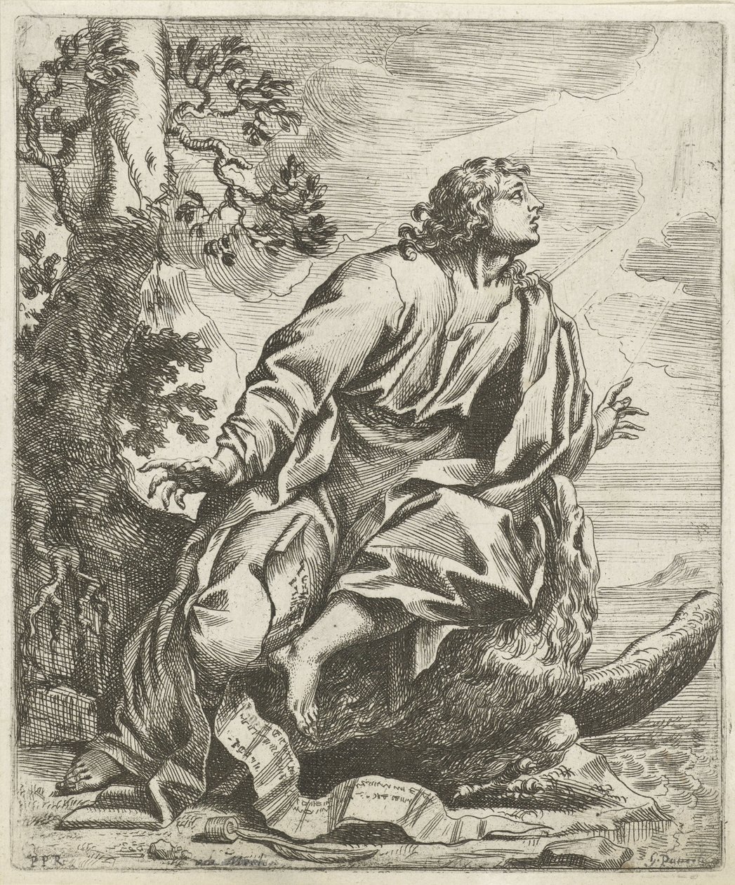 Jan Ewangelista autorstwa Cornelis van Merlen