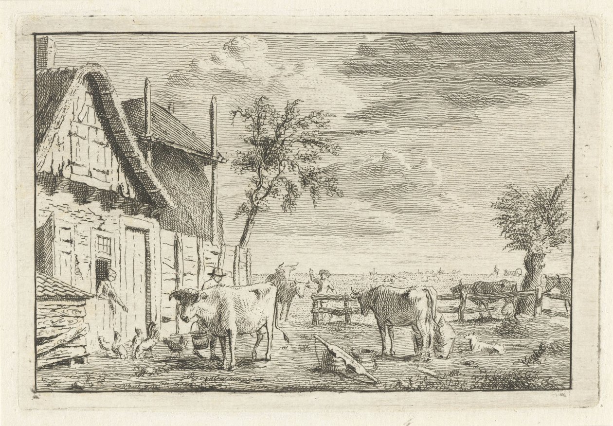 Gospodarstwo rolne autorstwa Cornelis van Noorde