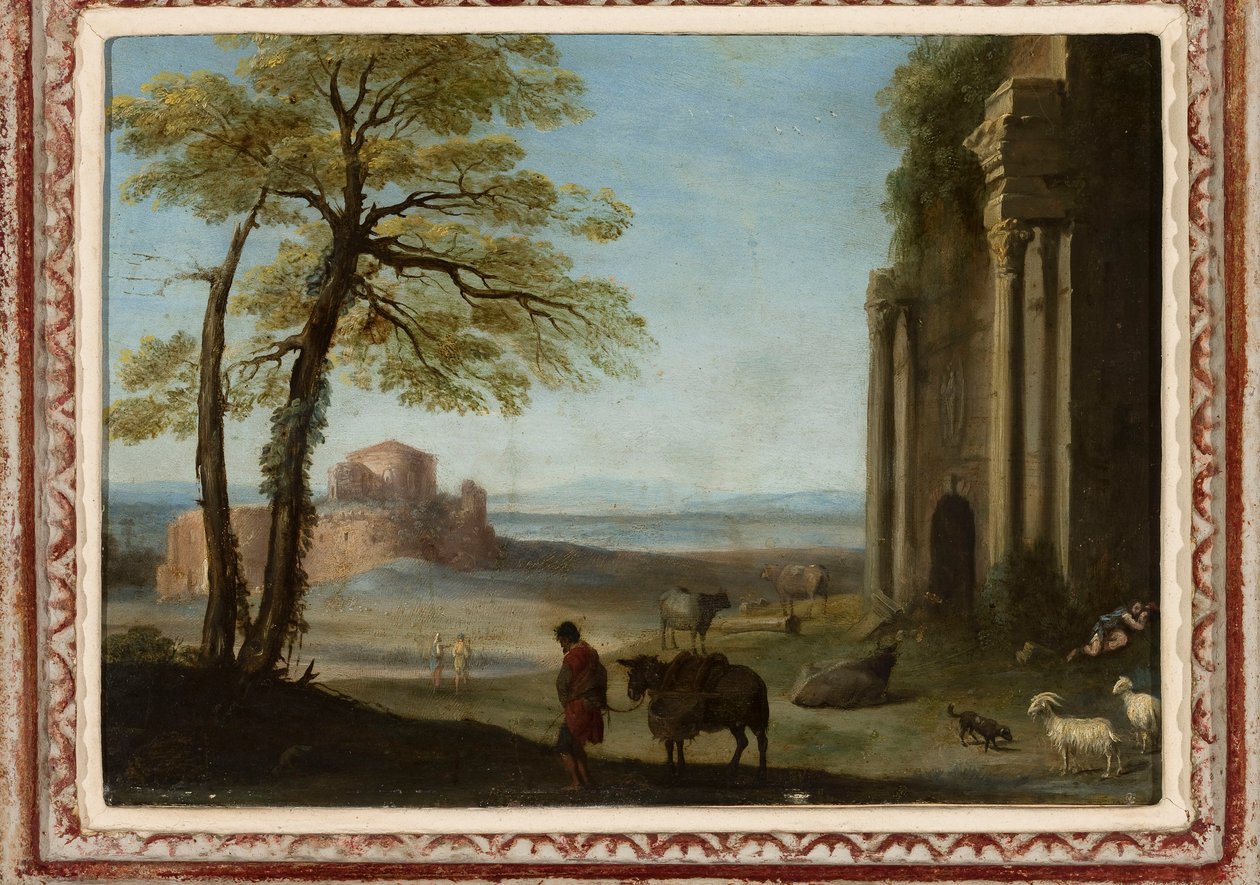 Pejzaż pasterski autorstwa Cornelis van Poelenburch