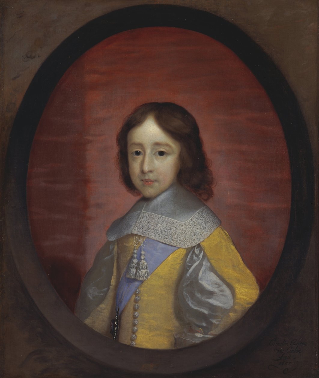 Wilhelm III, książę Orański, jako dziecko autorstwa Cornelius I Johnson