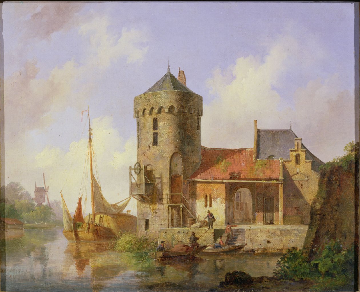 Na Renie autorstwa Cornelis Springer