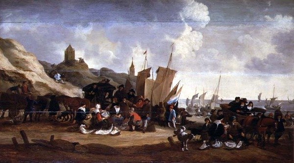 Targ Rybny autorstwa Cornelius Hubert Van Meurs