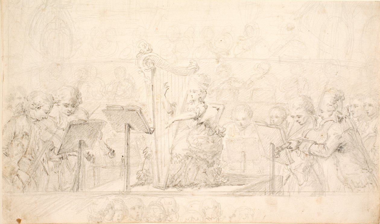 Koncert na harfę autorstwa Cornelius Høyer