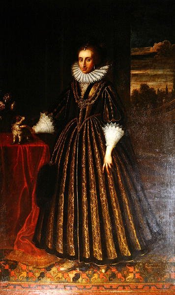 Lady Southampton autorstwa Cornelius Janssen van Ceulen