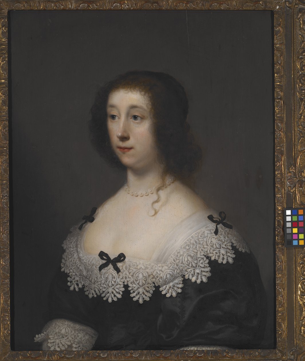 Lettice Morrison, wicehrabina Falkland (olej na płótnie) autorstwa Cornelius Janssen van Ceulen