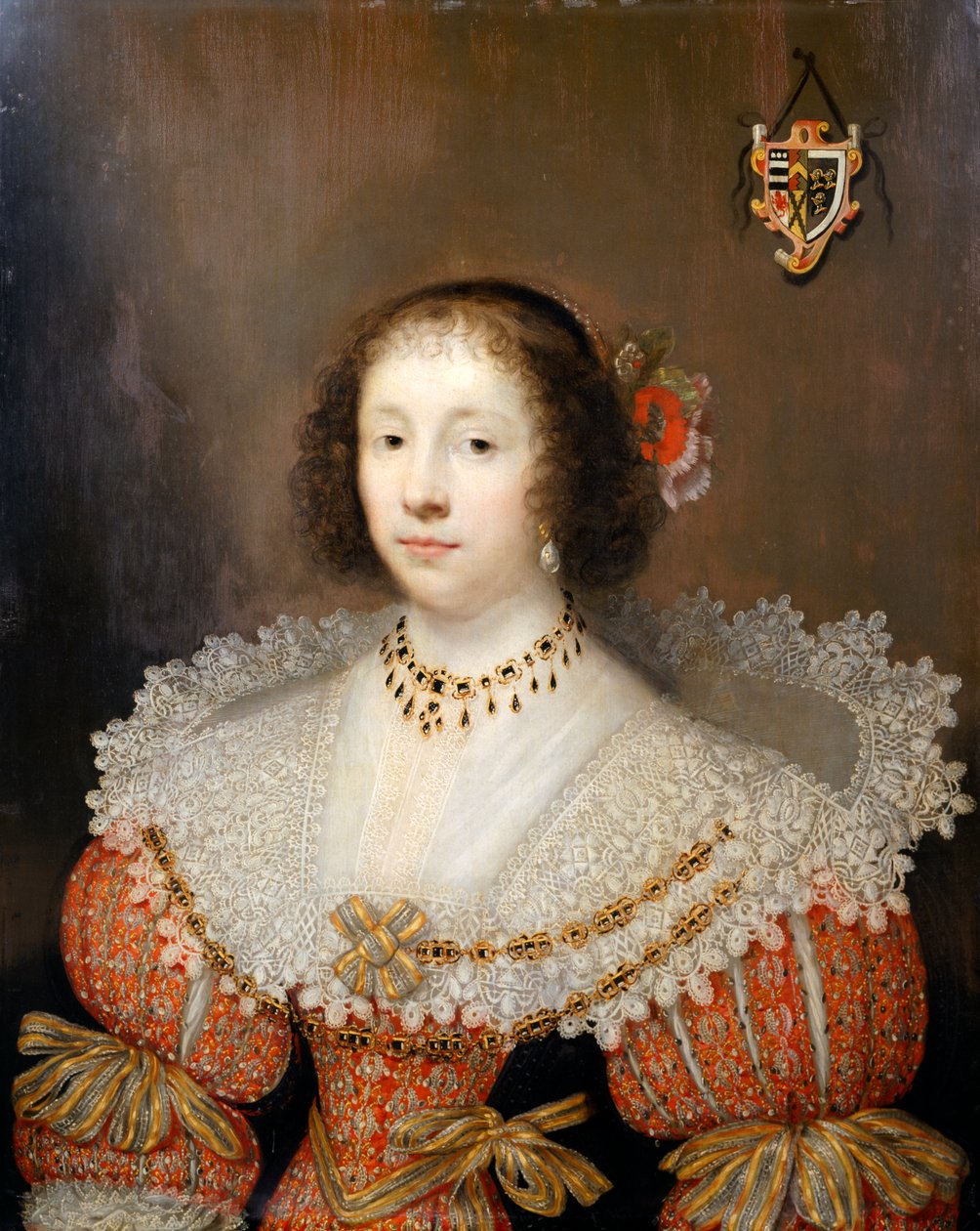 Margaret Hallyday, lady Hungerford autorstwa Cornelius Janssen van Ceulen