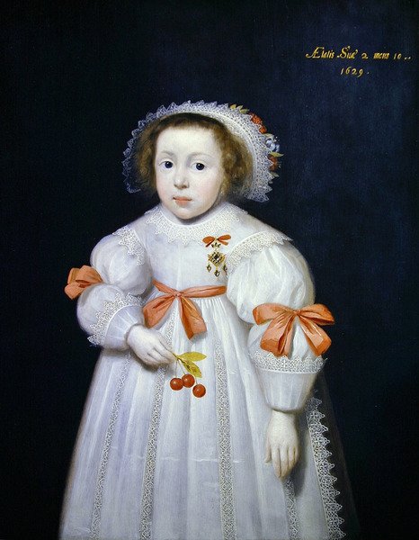 Portret młodej dziewczyny autorstwa Cornelius Janssen van Ceulen