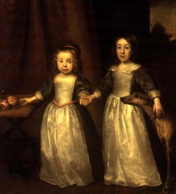 Portret dwojga dzieci autorstwa Cornelius Janssen van Ceulen