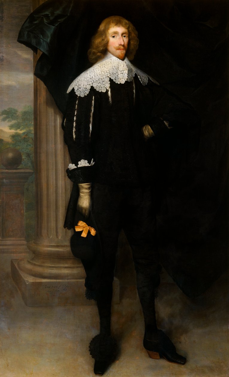 Thomas Bruce, 1. hrabia Elgin, szkocki szlachcic, 1638 autorstwa Cornelius Janssen van Ceulen