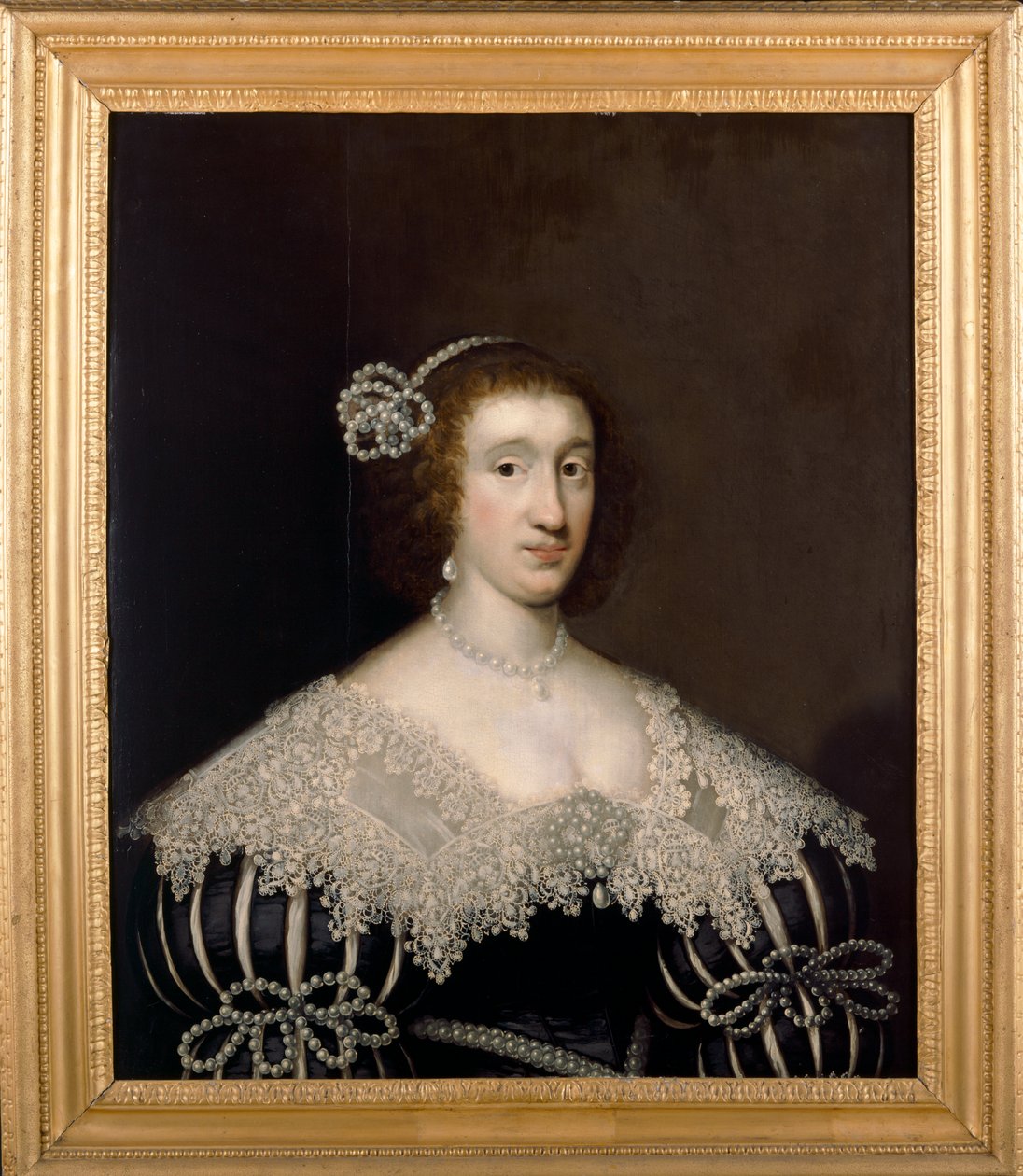 Nieznana pani autorstwa Cornelius Janssen van Ceulen