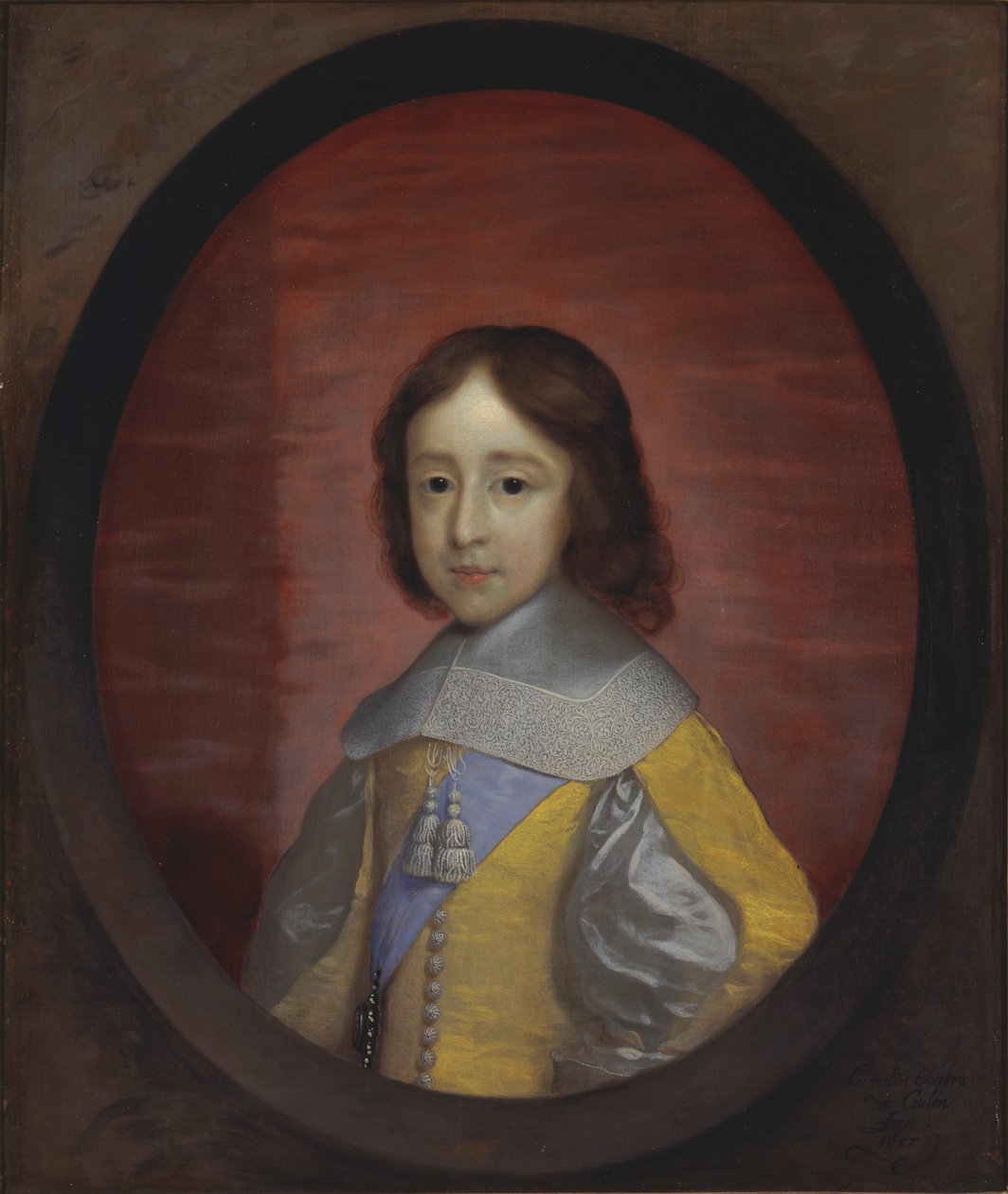 Wilhelm III, książę Orański, jako dziecko autorstwa Cornelius Johnson