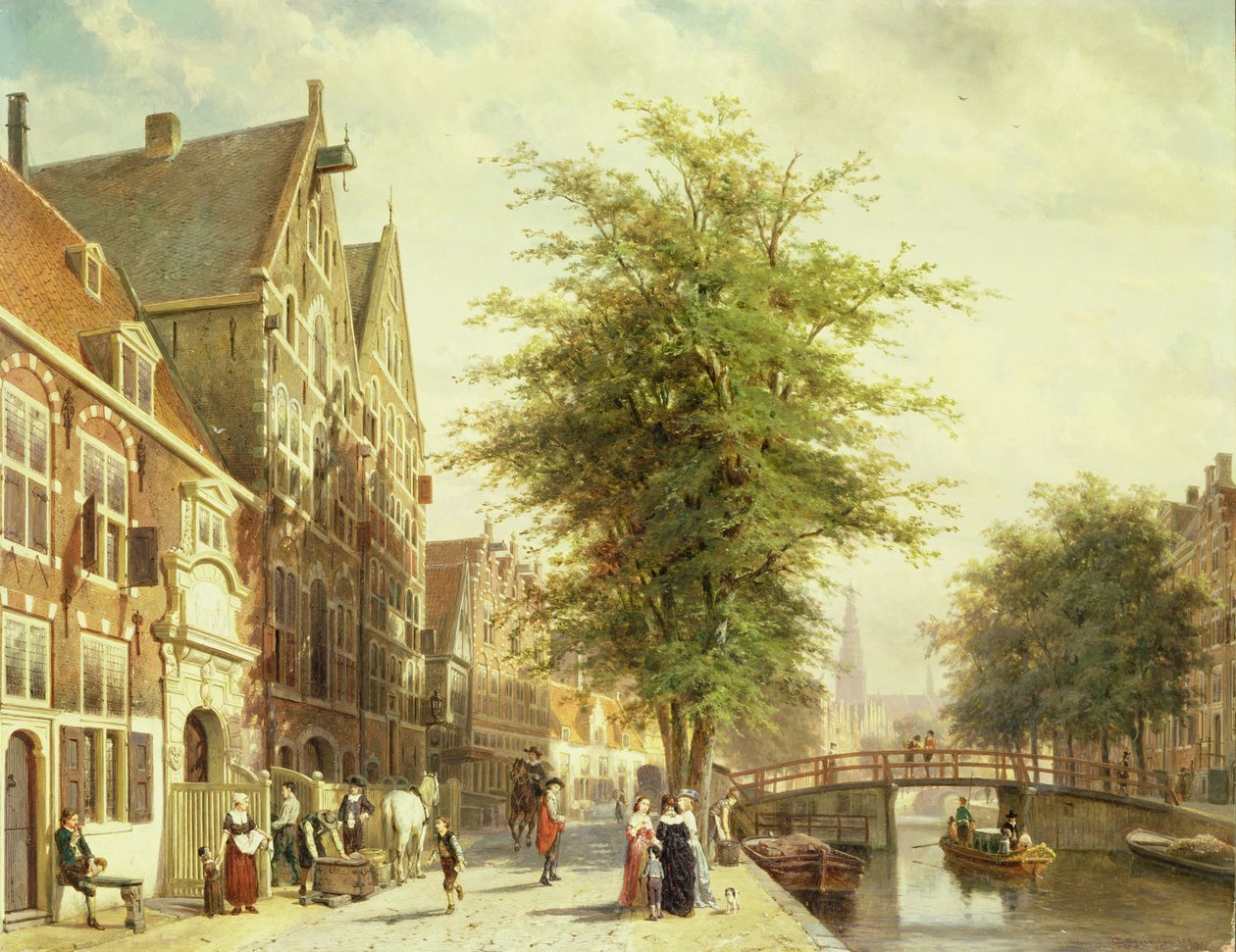 Nieznany obraz autorstwa Cornelis Springer