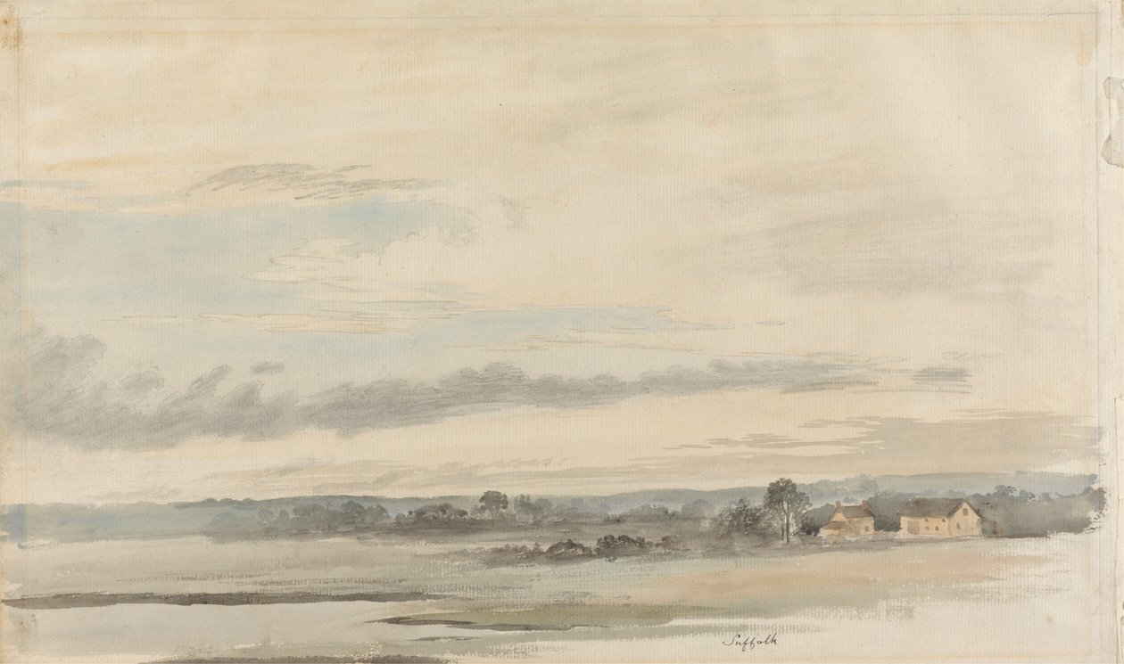 Zobacz w Suffolk autorstwa Cornelius Varley