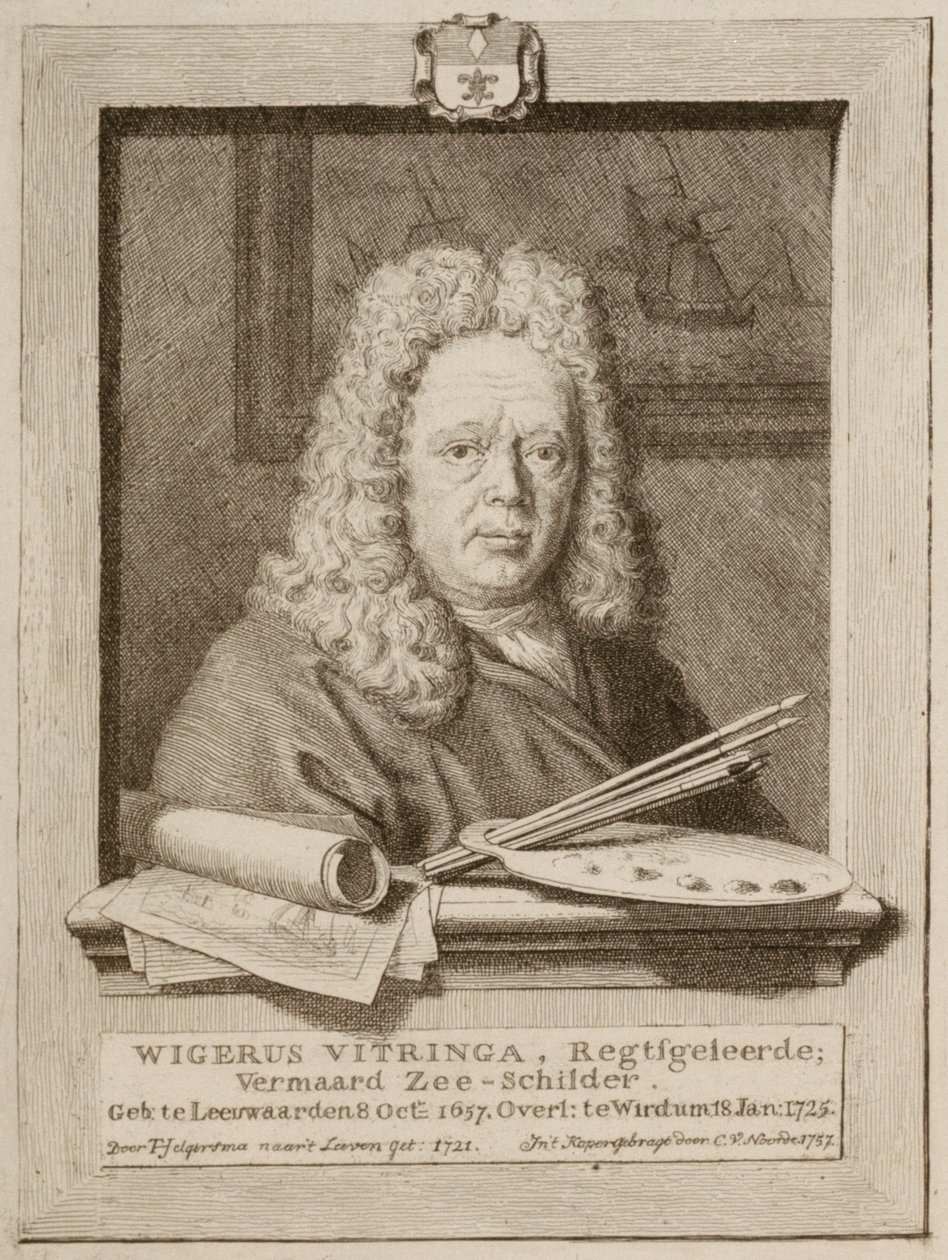 Wigerus Vitringa (1657-1721) autorstwa Cornelius van Noorde