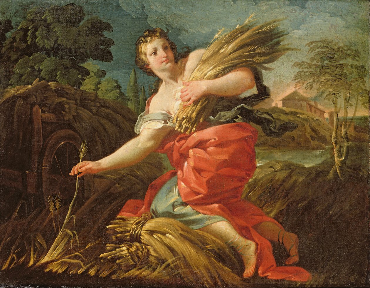 Ruth Czyścicielka autorstwa Corrado Giaquinto