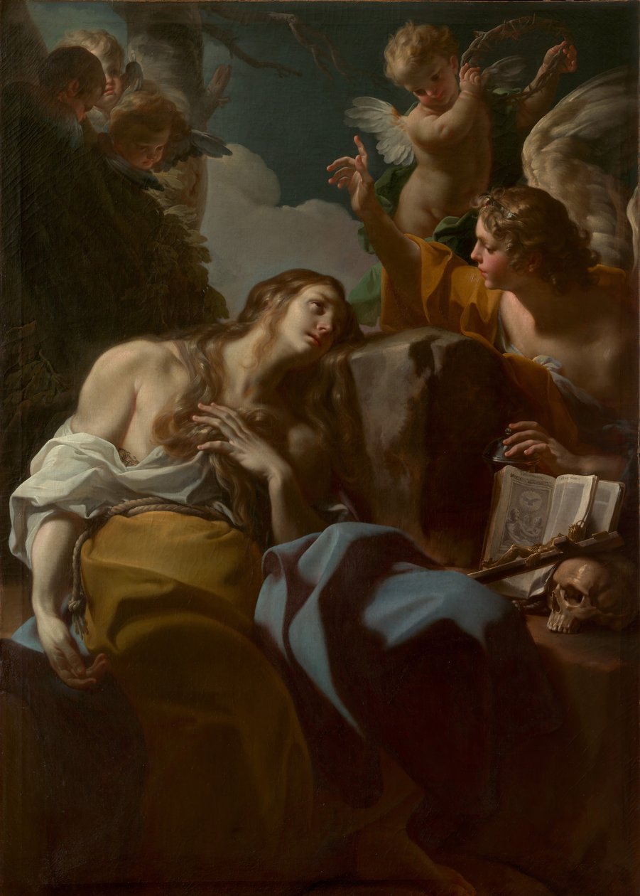 Magdalena pokutująca, ok. godz. 1750. autorstwa Corrado Giaquinto