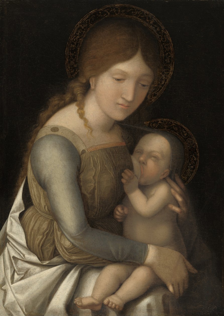 Madonna z Dzieciątkiem, c. 15051510. autorstwa Correggio