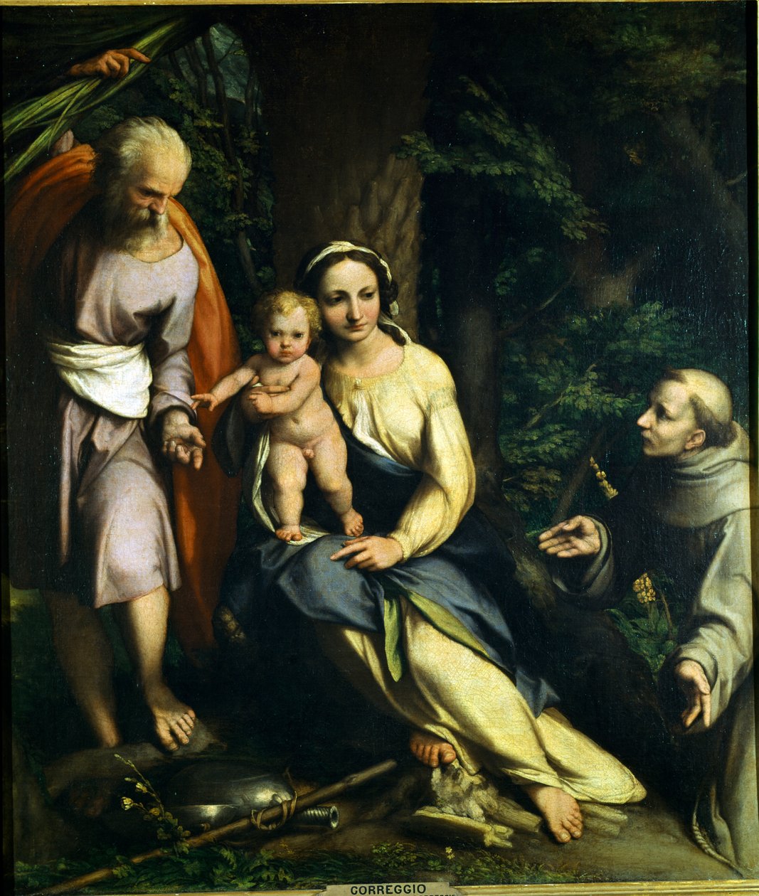 Odpocznij w locie do Egiptu autorstwa Correggio