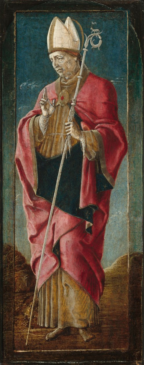 Hl. Maureliusz z Ferrary autorstwa Cosimo Tura