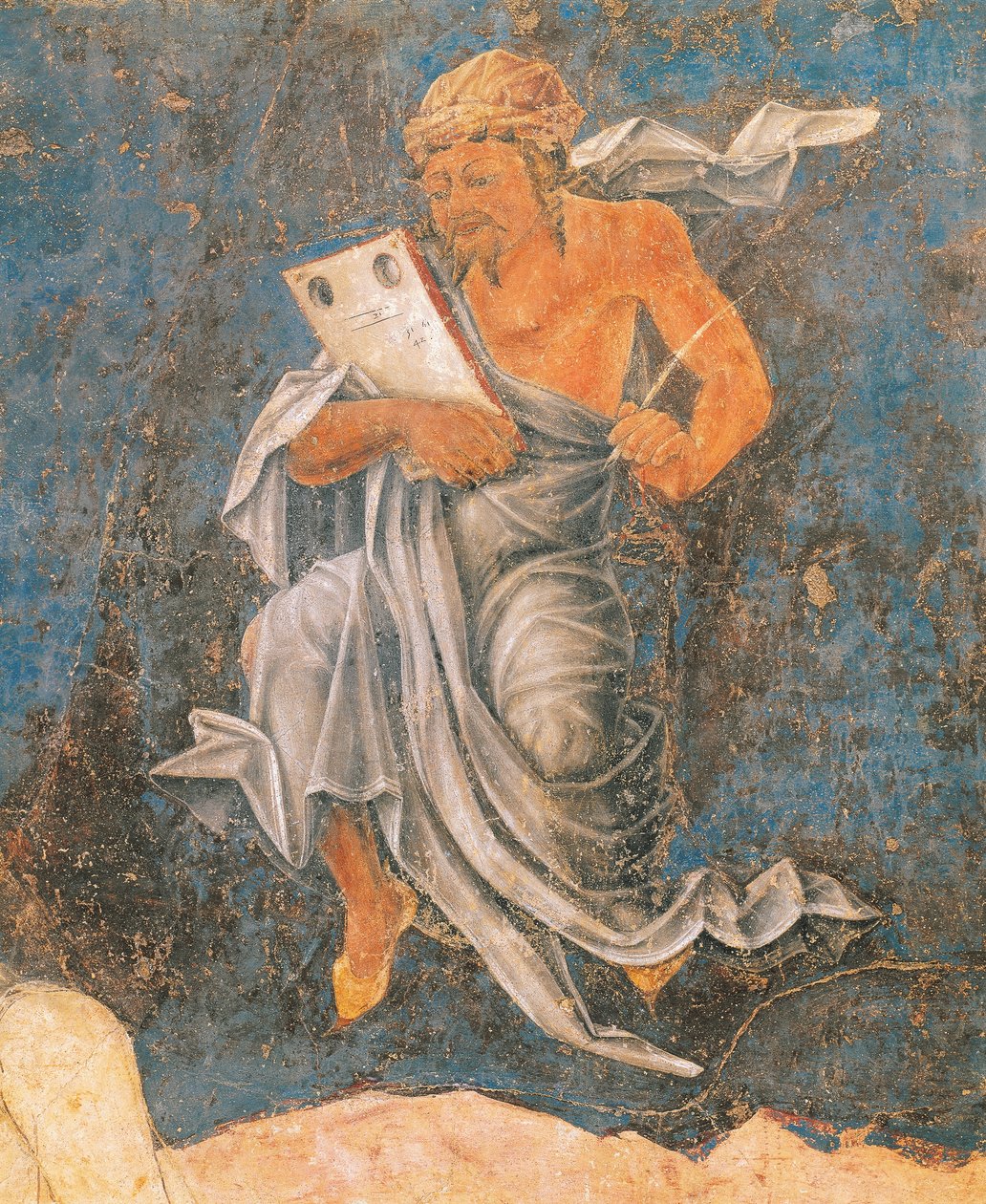 Dean, fragment z Dziewicy Znaku, scena z miesiąca sierpnia, przypisywana Cosimo Tura autorstwa Cosimo (attr. to) Tura