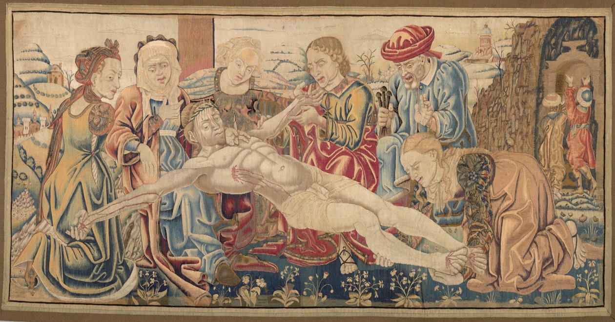 Ołtarz przedni z lamentacją, ok. 1930 r. 1474. autorstwa Cosimo Tura