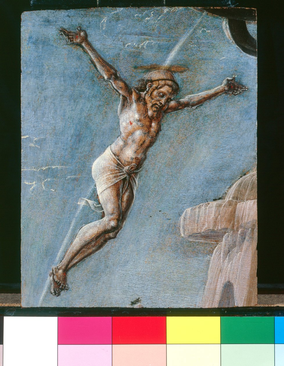Chrystus ukrzyżowany autorstwa Cosimo Tura