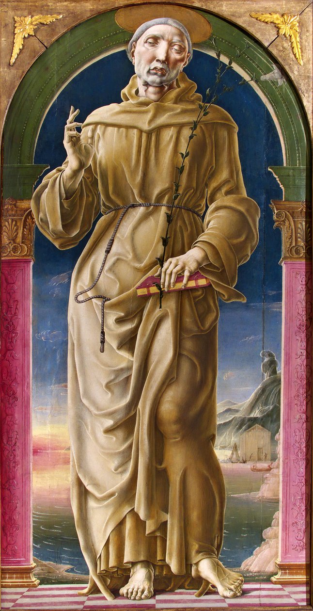Św. Antoni z Padwy autorstwa Cosimo Tura