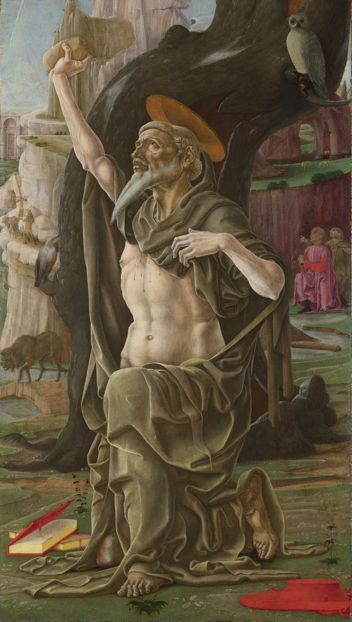 Święty Hieronim, ok. 1470 autorstwa Cosimo Tura