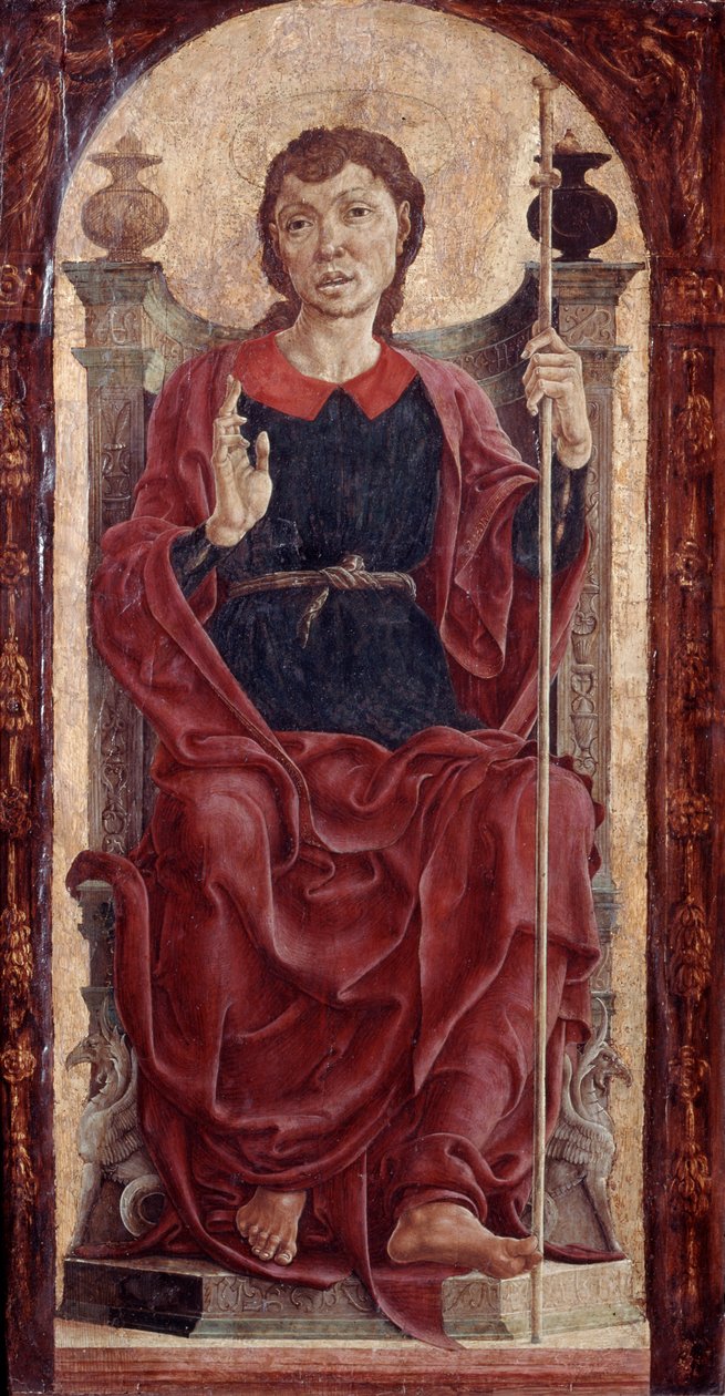 Św. Jakub Wielki, 1475 autorstwa Cosmè Tura