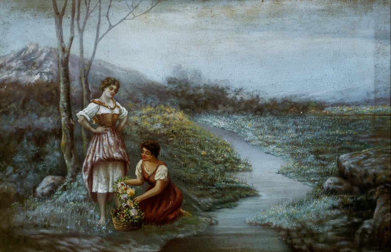 Scena wiejska autorstwa Cosma Russo