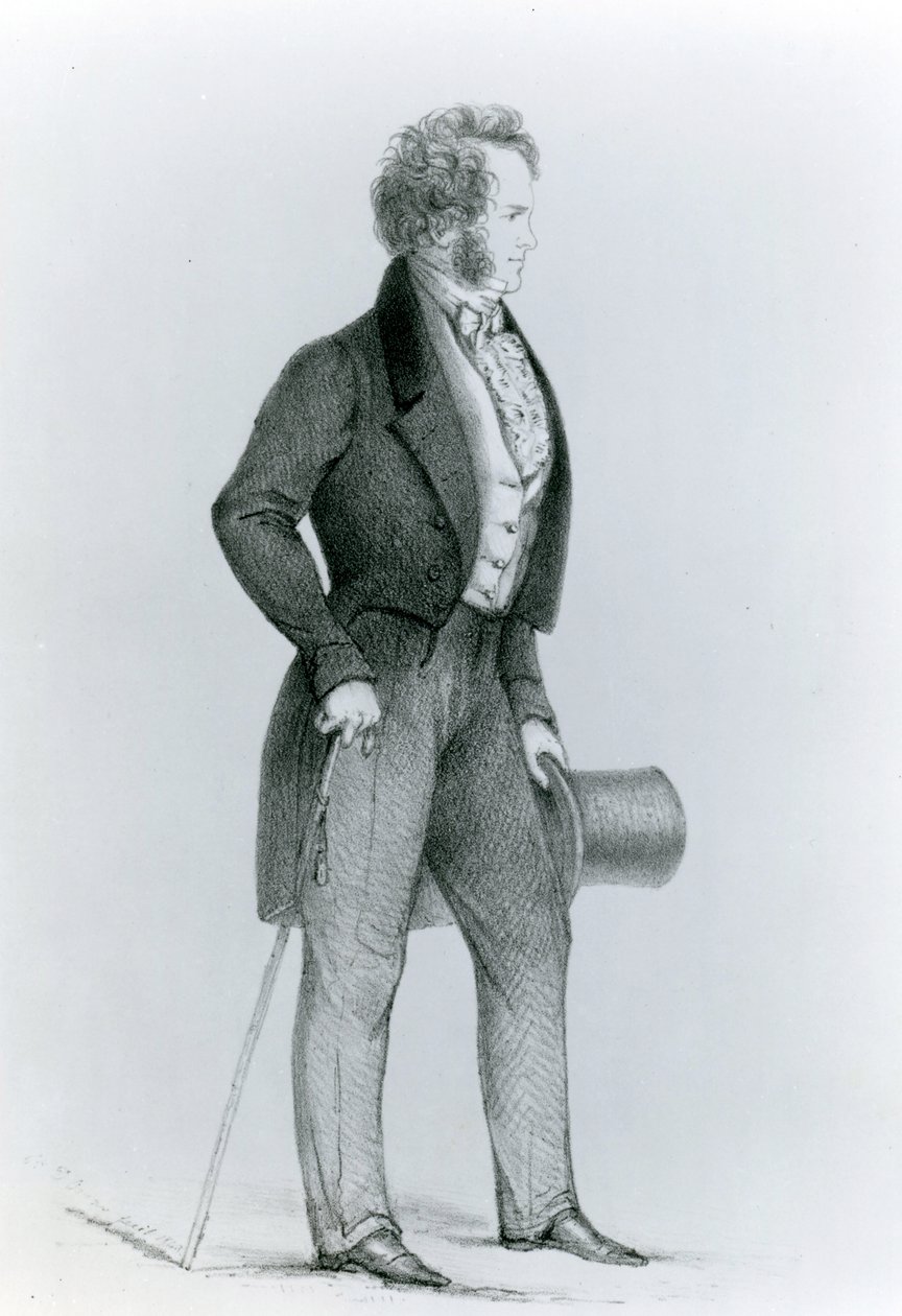 Sir Edwin Henry Landseer (1802-73), opublikowany przez Thomasa McLeana, 1843 autorstwa Count Alfred D