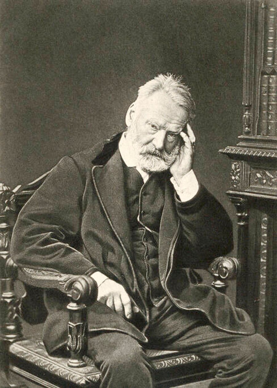 Victor Hugo, francuski pisarz, 1879 autorstwa Count Stanislaw Walery