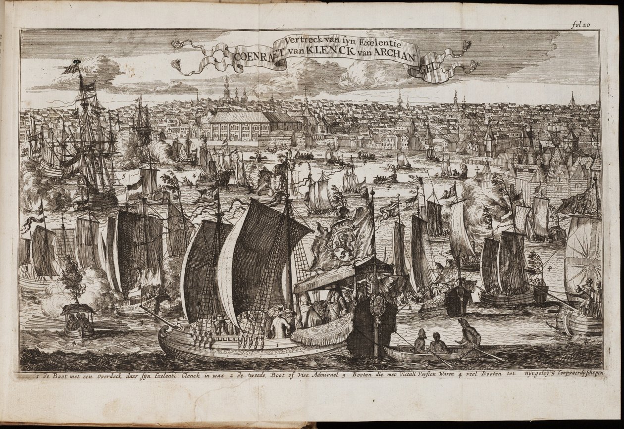Archangielsk Od: Narracja historyczna lub opis podróży, 1677 autorstwa Coyet