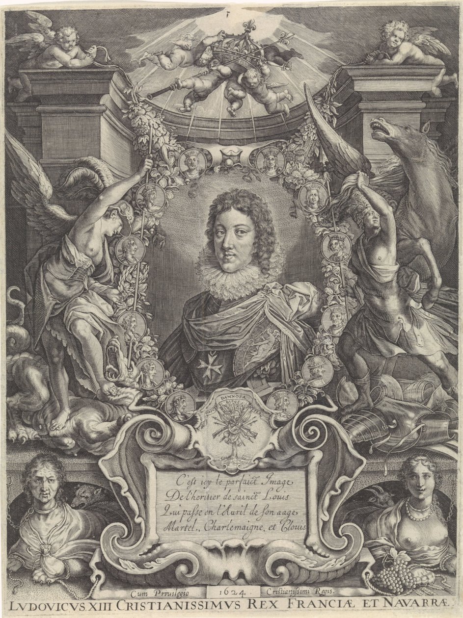 Popiersie Ludwika XIII autorstwa Crispijn van de Passe (II)