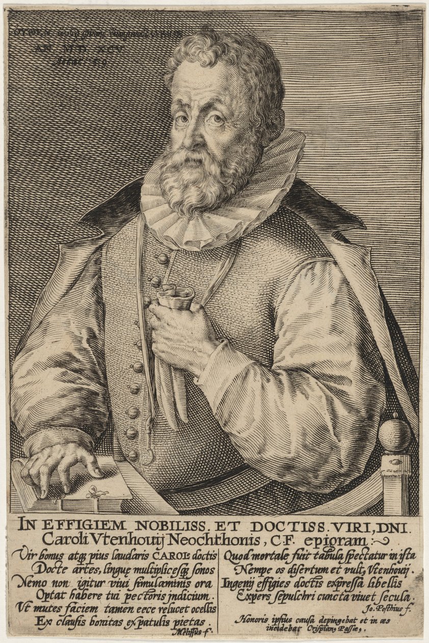 Carolus van Utenhoven autorstwa Crispijn van de Passe I