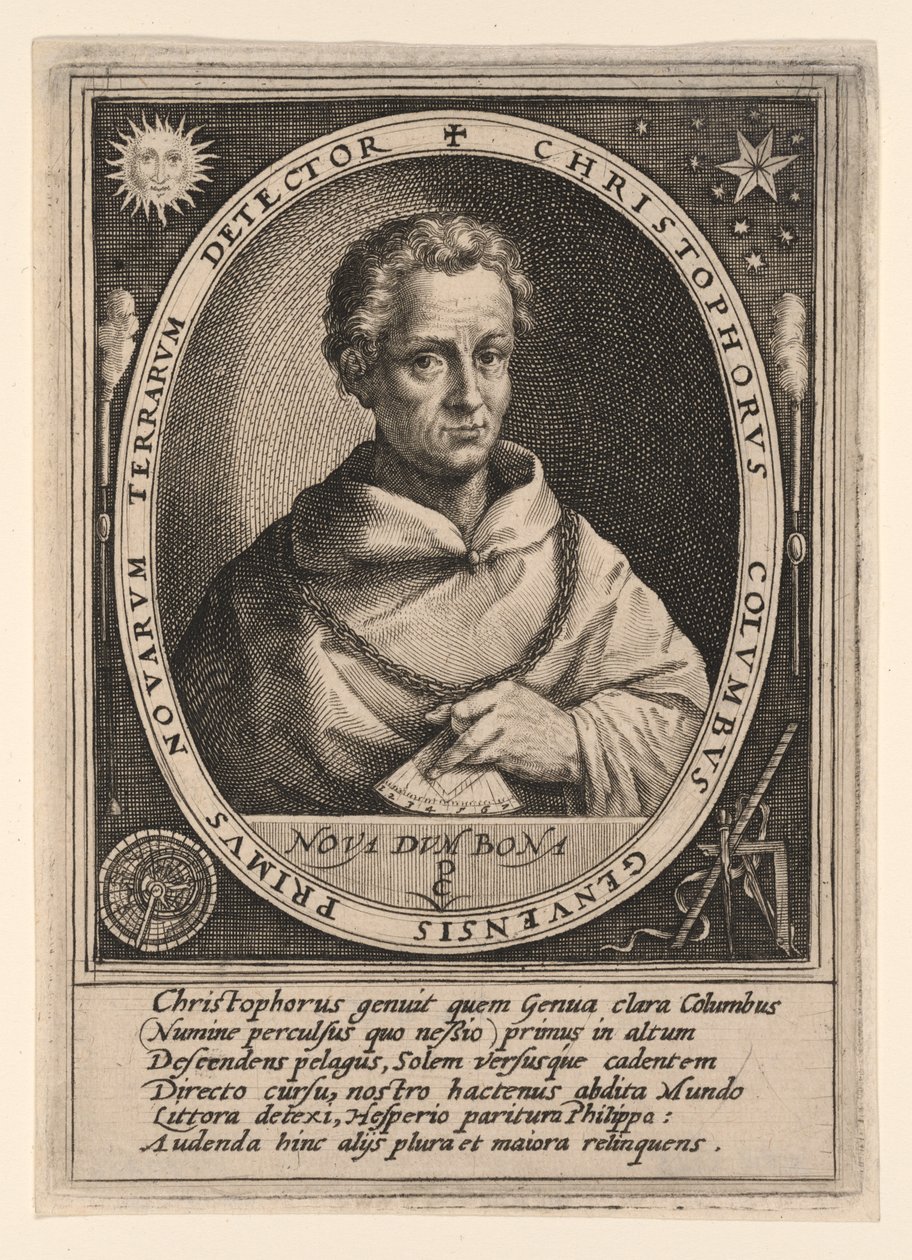 Krzysztof Kolumb autorstwa Crispijn van de Passe I