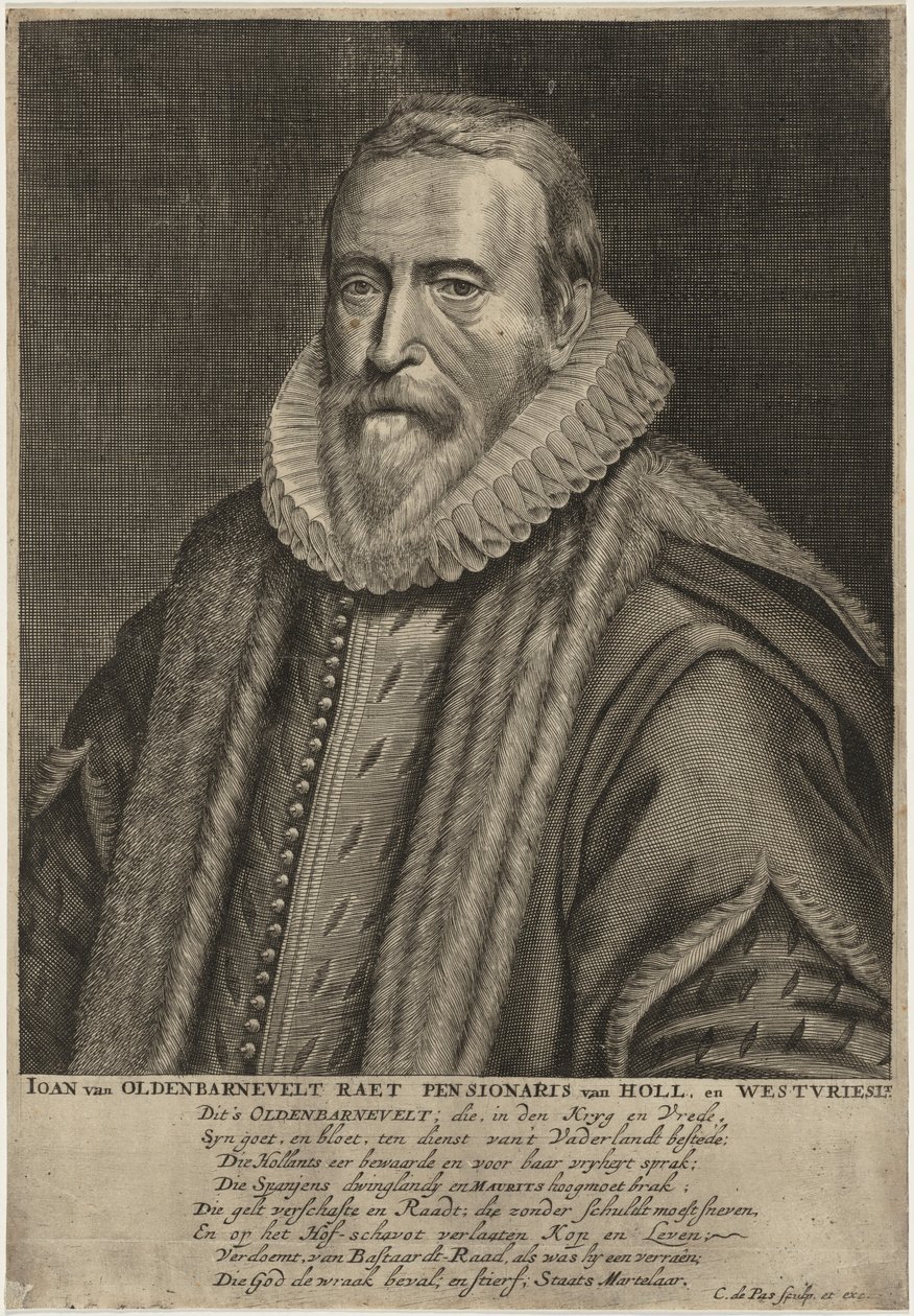 Johan van Oldenbarnevelt autorstwa Crispijn van de Passe I