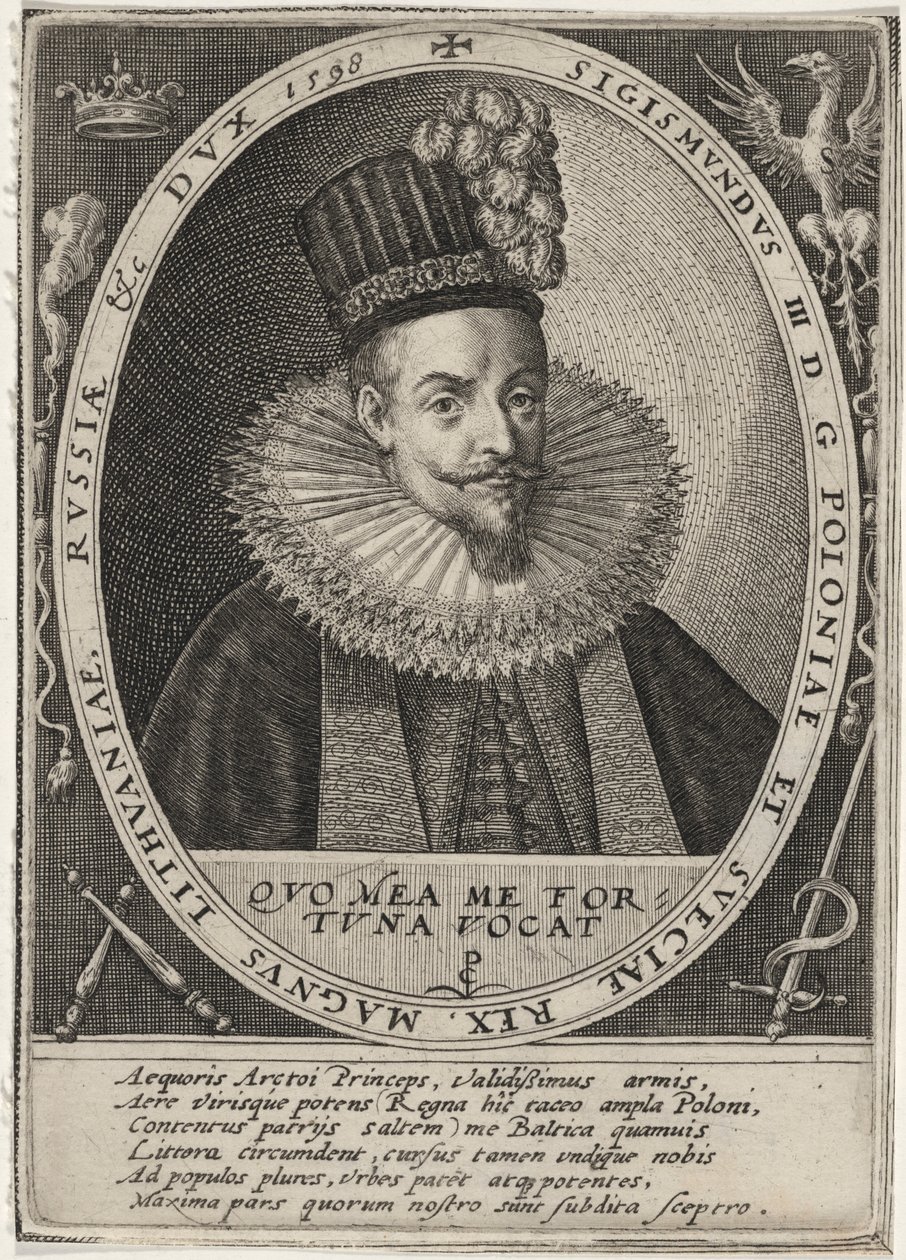 Zygmunt III, król Polski autorstwa Crispijn van de Passe I