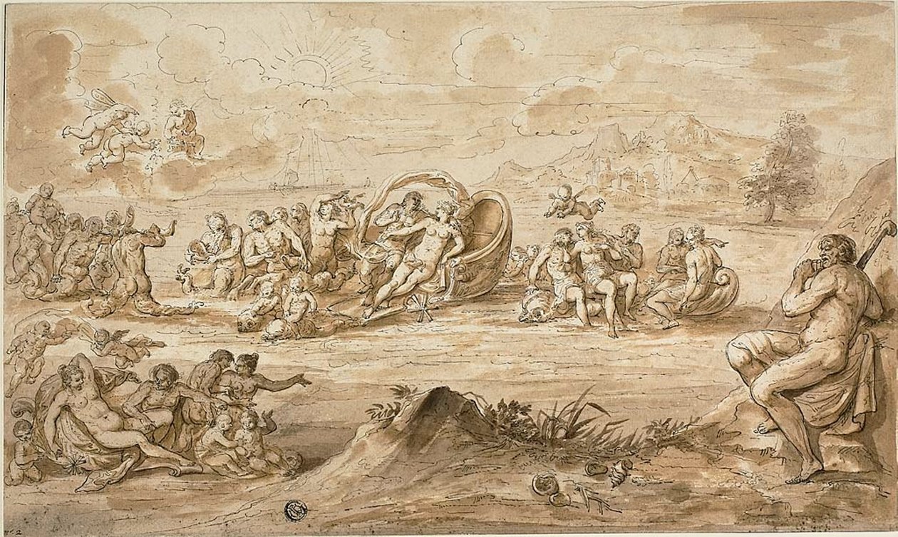 Acis i Galatea autorstwa Crispin van den Broeck
