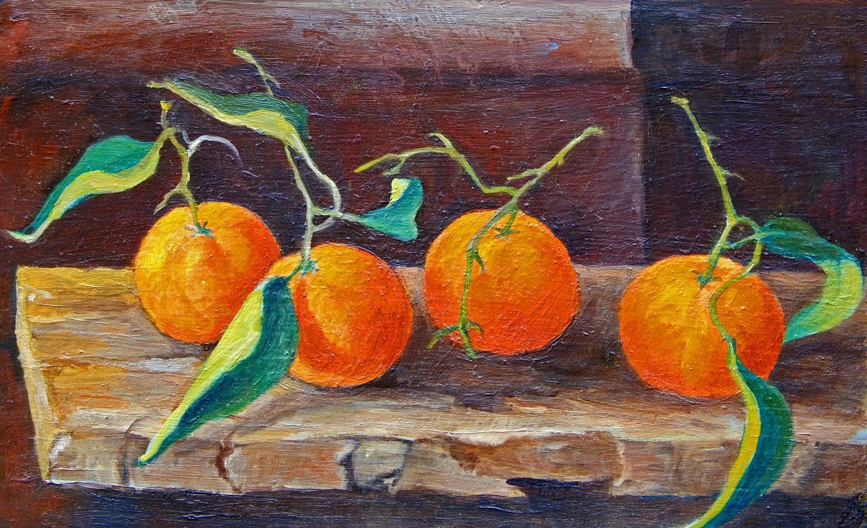 Owoce na półce, 2014, autorstwa Cristiana Angelini
