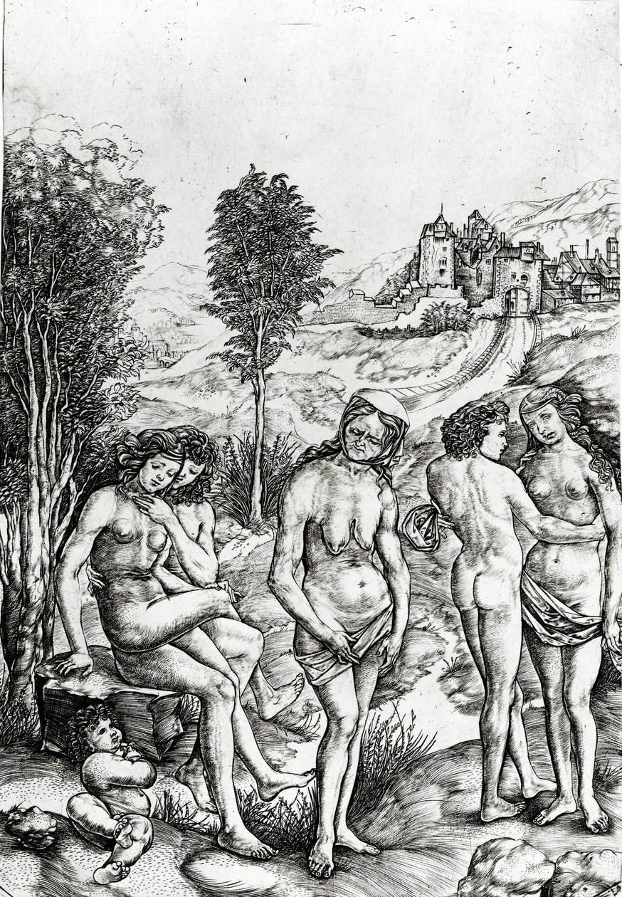Alegoria zazdrości, c.1515 autorstwa Cristofano Robetta