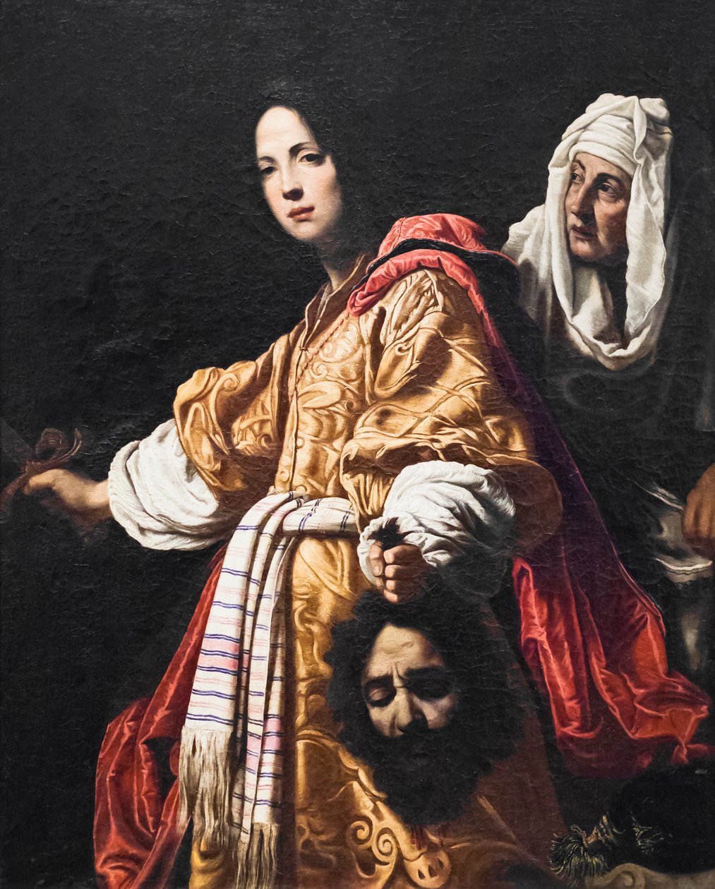 Judyta z głową Holofernesa (olej na płótnie) autorstwa Cristofano Allori