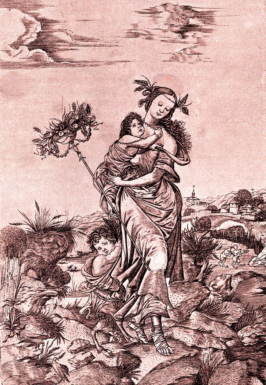 Ceres autorstwa Cristofano Robetta