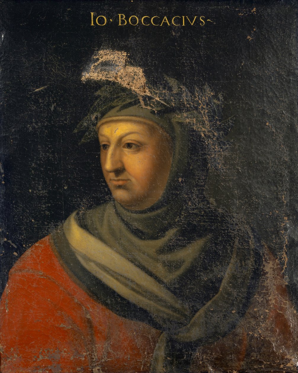 Portret Giovanniego Boccaccia, ok. 1560 autorstwa Cristofano dell Altissimo