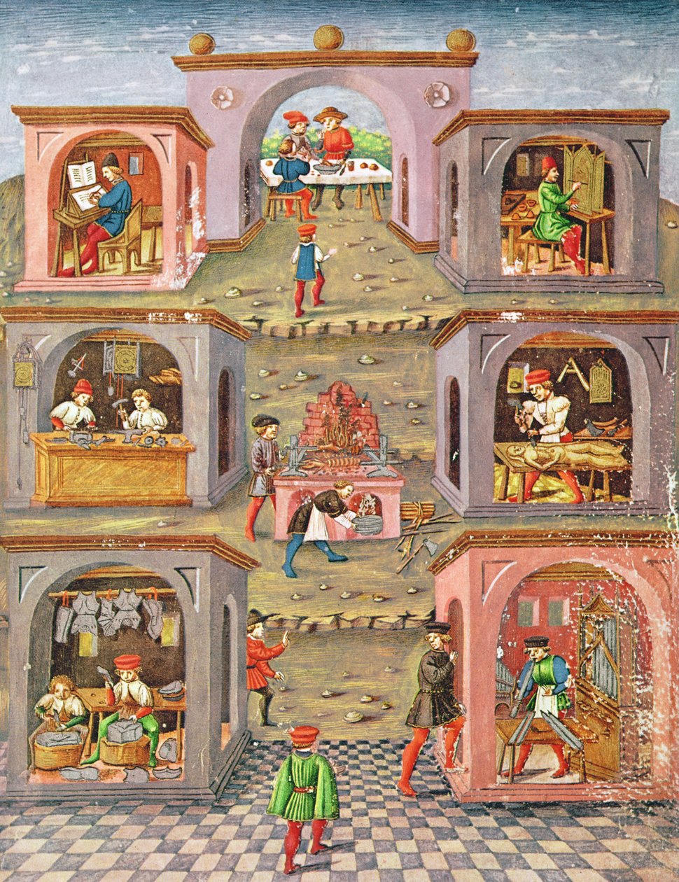 Pani Lat 209 fol.11r Zawody, z „De Sphaera” autorstwa Cristoforo De Predis