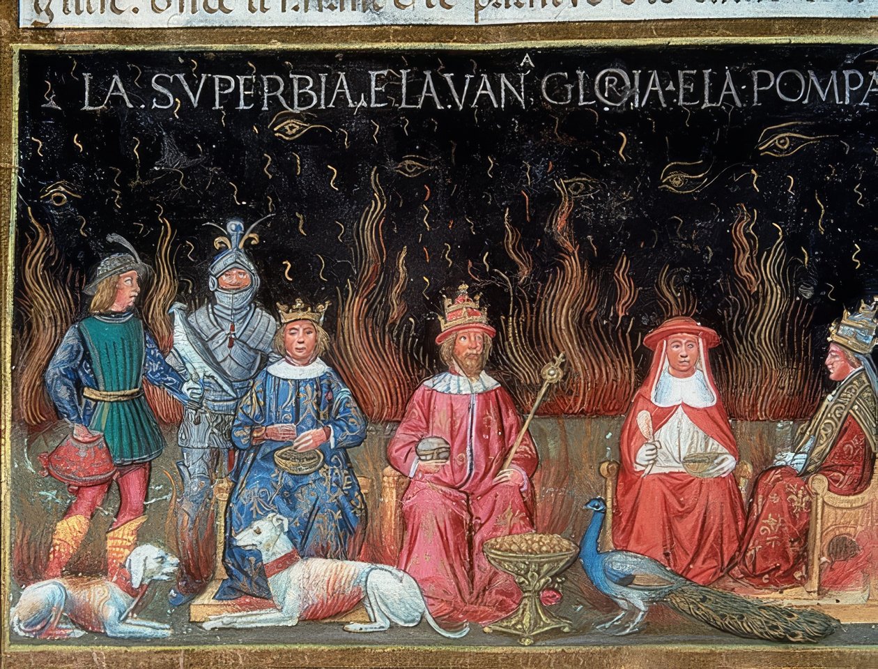 Spowiedź grzeszników (k.153v). 1476 autorstwa Cristoforo De Predis