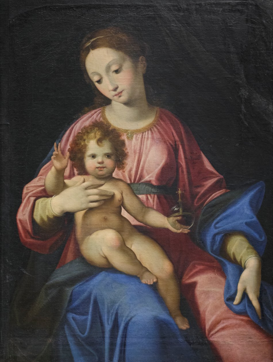 Madonna z Dzieciątkiem autorstwa Cristoforo Roncalli