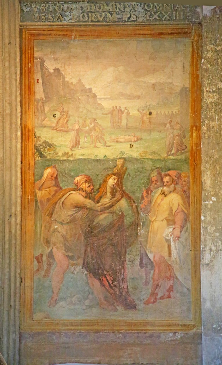Męczeństwo świętej kobiety autorstwa Cristoforo and Tempesta, Antonio Roncalli