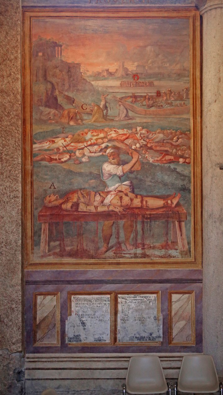 Męczeństwo licznych świętych autorstwa Cristoforo and Tempesta, Antonio Roncalli